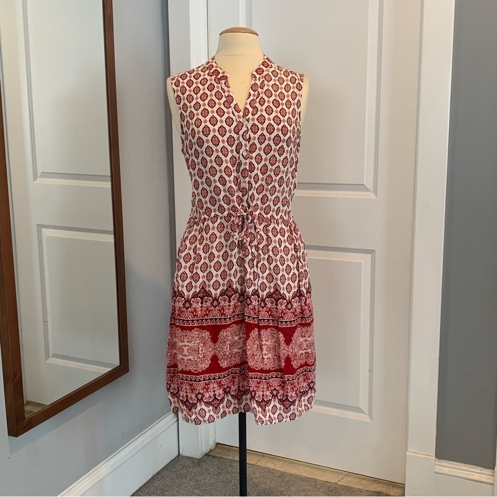 Cotton Express Boho Sleeveless Dress size 1x - Picture 2 of 8